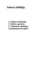 Summaries, Notes 'Sporta stafete 9.klases ieskaitei', 2.