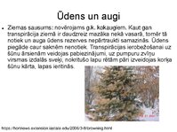 Presentations 'Augu bioloģija', 9.