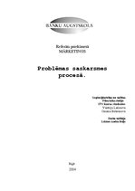 Research Papers 'Problēmas saskarsmes procesā (kļūdas aprakstīšana reklāmās)', 1.