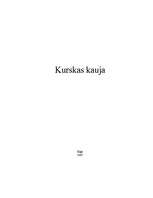 Research Papers 'Kurskas kauja', 1.