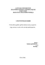 Research Papers 'ES kompetences ekonomikā', 1.