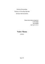 Research Papers 'Vudro Vilsons', 1.