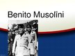 Presentations 'Benito Musolīni', 1.