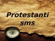 Presentations 'Protestantisms', 1.