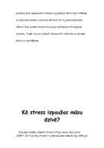 Research Papers 'Kas ir stress, un kā tas ietekmē mūsu veselību', 5.