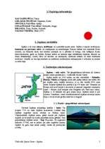 Research Papers 'Uzlēcošās saules zeme - Japāna', 2.