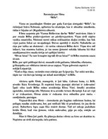 Essays 'Recenzija filmai "Bille"', 1.