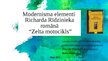 Presentations 'Modernisma elementi Richarda Rīdzinieka romānā “Zelta motocikls”', 1.