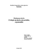 Research Papers 'Civilā un darba aizsardzība, ergonomika', 1.
