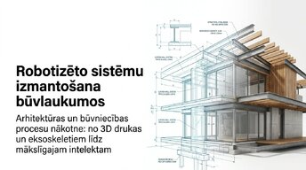 Presentations 'Robotizēto sistēmu izmantošana būvlaukumos', 1.