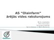 Presentations 'Uzņēmuma "Olainfarm" ārējās vides analīze', 1.