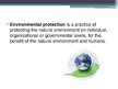 Presentations 'Environment Protection', 2.