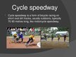 Presentations 'Bicycle Racing', 11.