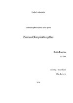 Research Papers 'Ziemas Olimpiskās spēles', 1.
