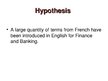 Practice Reports 'Linguistic Peculiarities in English for Finance and Banking: Usage of French Bor', 6.