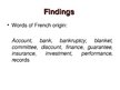 Practice Reports 'Linguistic Peculiarities in English for Finance and Banking: Usage of French Bor', 10.