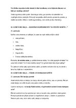 Summaries, Notes 'Literatūra – lasīšana, izpratne un radošā domāšana', 16.