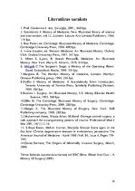 Research Papers 'Ķirurģijas attīstība no 19. līdz 20.gadsimta sākumam', 38.