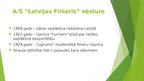 Presentations 'AS "Latvijas Finieris"', 4.