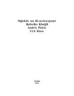 Research Papers 'Ogleklis un tā savienojumi', 1.
