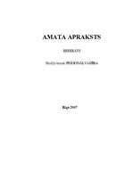 Research Papers 'Amata apraksts', 1.