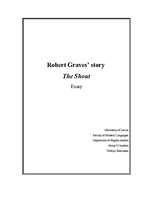 Essays 'Robert Grave "The Shout"', 1.