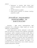 Research Papers 'Valsts investīciju programma', 4.
