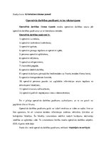 Summaries, Notes 'Operatīvās darbības pasākumi, to īss raksturojums', 1.