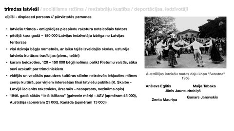 Presentations 'Latvija pēc 2. Pasaules kara (1945 - 1955)', 2.