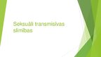 Presentations 'Seksuāli transmisīvās slimības', 1.