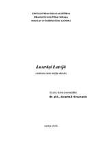Research Papers 'Luterāņi Latvijā', 1.