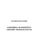 Term Papers 'Sabiedrības ar ierobežotu atbildību tiesiskais statuss', 1.