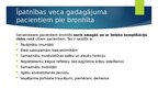 Presentations 'Bronhīts geriatrijā', 6.