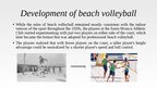 Presentations 'Beach volleyball', 3.