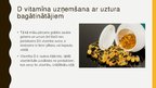Presentations 'D vitamīns un tā aktualitāte', 17.