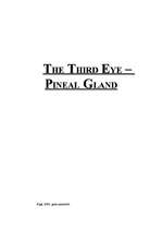 Research Papers 'The Third Eye - Pineal Gland', 1.