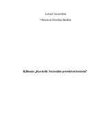 Research Papers 'H.Biezais "Kurelieši"', 1.