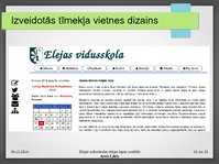 Presentations 'Elejas vidusskolas mājas lapas izstrāde', 16.