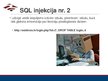 Presentations 'SQL injekcijas', 4.