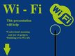 Presentations 'Wireless Network Devices', 2.