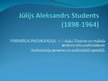 Presentations 'Jūlija Aleksandra Studenta grāmatas "Vispārīgā paidagoģija" 2.daļa', 1.