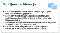 Presentations 'Adenozīns kā smadzeņu enerģijas un miera regulators', 27.