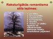 Presentations 'Romantisms', 9.