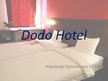 Presentations 'Гостиница "Dodo hotel"', 1.