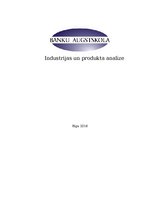 Samples 'Industrijas un produkta analīze', 1.