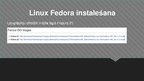 Presentations 'Operētājsistēma Linux Fedora', 8.