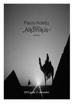 Essays 'Paulu Koelju romāna "Alķīmiķis" analīze', 1.