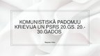 Presentations 'Komunistiskā Padomju Krievija un PSRS', 1.