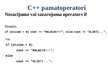 Presentations 'C++ pamatoperatori', 4.