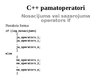 Presentations 'C++ pamatoperatori', 7.